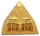 Egyptian Tomb Golden Pyramid Of Deities Gods Jewelry Ornament Box Figurine