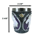 Mythical Fantasy Celtic Sacred Unicorn Shot Glasses 2-Ounce Set Of 4 Novelties