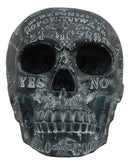 Ebros Black Astrology Paranormal Ouija Spirit Skull Statue 8.5"L Supernatural