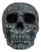 Ebros Black Astrology Paranormal Ouija Spirit Skull Statue 8.5"L Supernatural