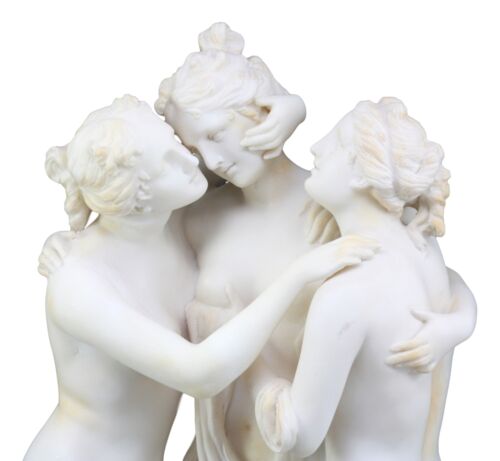 Hermitage Museum Replica Antonio Canova Three Graces Figurine Charites of Zeus