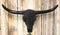 Ebros Large 18.25" W Longhorn Skull Bejeweled In Black Beads Wall Decor