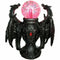 Fantasy Double Dragons Protecting Oracle AC Flashing Electric Ball Figurine