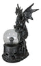 Wizards Dungeons and Dragons Saurian Dragon Electric Plasma Ball Lamp Statue