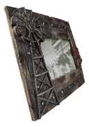 Rustic Western Agricultural Windmill Outpost Tower Picture Frame 4"X6" Photo