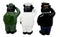 USA Sailor Pilot & Admiral Saluting Bear Figurine Uniformed Service Bears 5" H