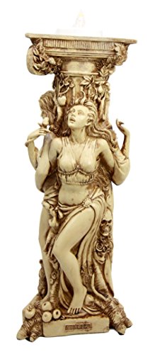 Ebros Celtic Triple Goddess Maiden Mother & Crone Wiccan Pagan Candle Holder Figurine