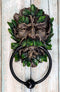 Ebros English Celtic Traditional Greenman Forest Deity Spirit Decorative Door Knocker