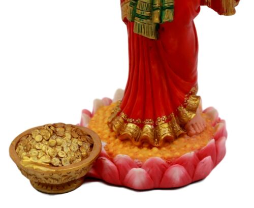 Ebros Beautiful Lakshmi Statue Deity of Beauty Hindu Goddess of Wealth Prosperity