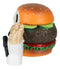 Furry Bones Stacked Up Hamburger Sandwich And Fries Skeleton Furrybones Figurine