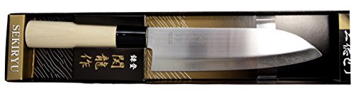 Ebros Gift Japanese Chef Sushi Multipurpose Santoku Bocho Kitchen Knife Made In Japan