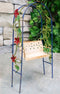 Enchanted Garden Decorative Metal Arbor Swing Mini Fairy Garden Figurine