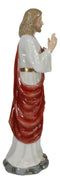 Fine Porcelain Catholic Inspirational Sculpture of The Sacred Heart of Jesus