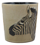 Ebros Ceramic Animal Spirit Zebra Horse Print Drinking Beverage Coffee Mug 16oz