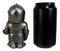 Anime Chibi Medieval Knight Suit Of Armor With Jousting Lance Pike Figurine 4"H