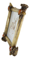 Rustic Buckhorn Stag Deer Antlers With Amber Faux Gems Easel Picture Frame 8X10