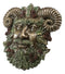 Ebros Horned God Blooming Floral Foliage Celtic Summer Season Greenman Wall Decor