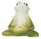 Ebros Zen Garden Inner Peace Yoga Frogs Set of 3 Figurine Collectible