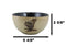 Set Of 2 Rustic Western Patriotic Bald Eagle Ceramic Pasta Salad Soup Bowls 21oz