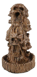 Morphing Screaming Underworld Skulls In Willow Tree Backflow Incense Cone Burner