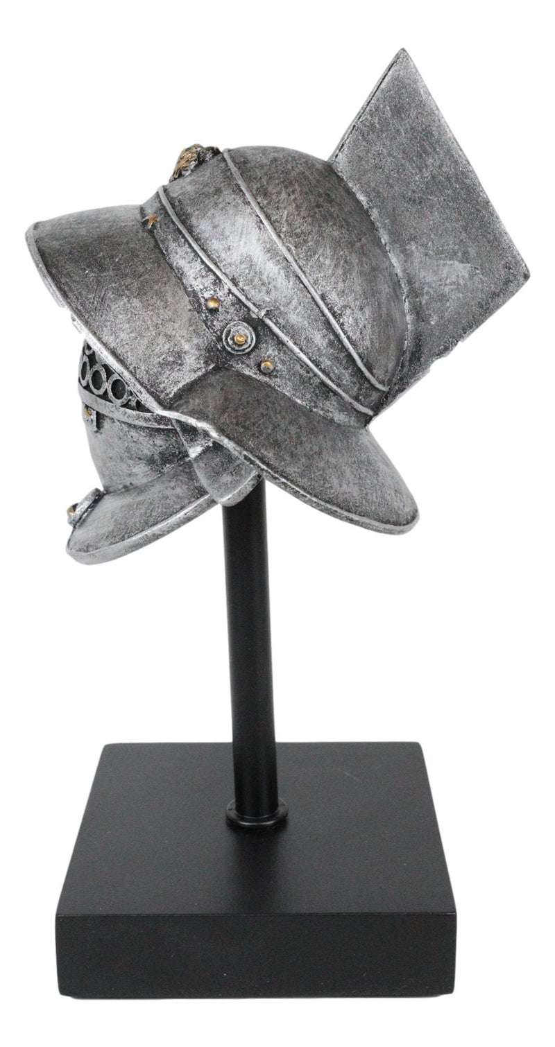 Ebros Museum Mount Murmillo Gaul Gladiator Crixus Helmet Helm With Face Guard Figurine