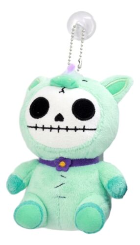 Furrybones Blue Enchanted Unicorn Unie Skeleton Monster Plush Doll Toy Ornament