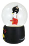Stay Sassy Glamorous Betty Boop Whimsical Comical Glitter Water Globe 100mm