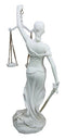 Ebros Greek Goddess La Justica Statue Blind Lady of Justice Holding Sword of Judgement and Scales Decorative Figurine 10" H Roman Dike Decor Sculpture Gift for Lawyers Legal Professionals Home Office