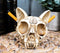 Paranormal Ouija Spirit Medium Cat Skull Ashtray Figurine Supernatural Occultist