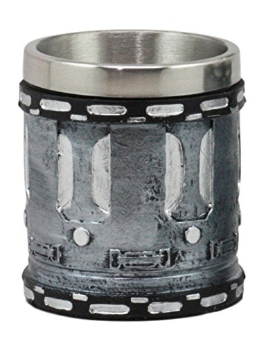 Ebros Western Novelty Revolver Pistol Gun Barrel Cylinder Shot Glass 2-Ounce Beverage