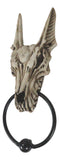 Ancient Egyptian Anubis Guardian God Of The Dead Skull Decorative Door Knocker