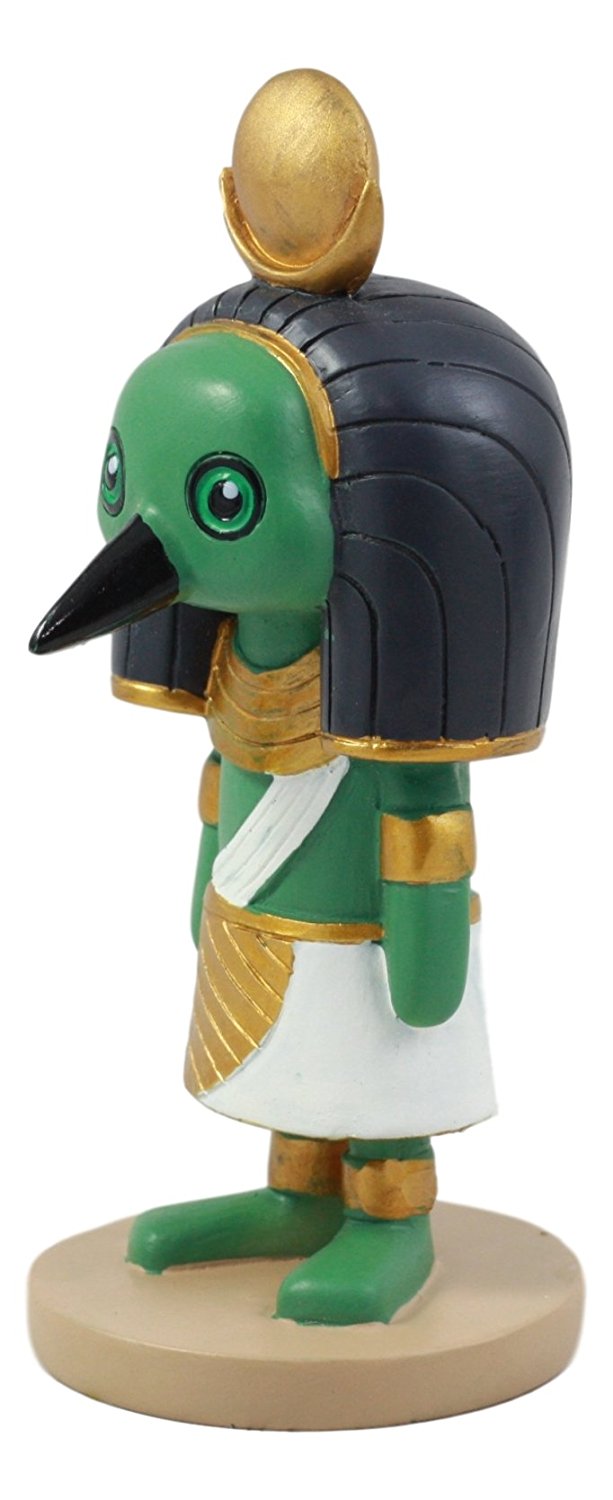 Ebros Egyptian God Of Technology And Wisdom Ibis Thoth Figurine 4"H Collectible