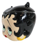 Vintage Comical Shy Betty Boop Head Ceramic Cookie Jar Collectible Figurine