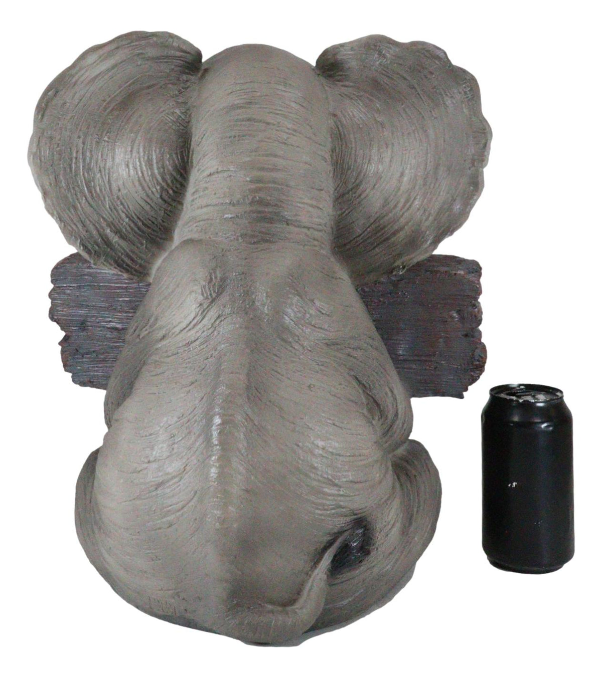 Safari Wildlife Adorable Elephant Pachy Welcome Sign Figurine Patio Decor Statue