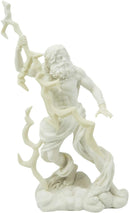 Ebros Greek God Zeus Jupiter On Clouds Holding Lightning Bolt Statue 11.25" H