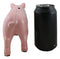 Small Ceramic Country Farmhouse Pig Swine Pork Butcher Chart Piggy Coin Bank Jar
