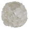 Quartz Crystal Mineral Stone Rocks Floral Vase Modern Accent Sculpture 10"L