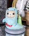 Unfortunate Lucky The Skeleton Boy Dressed in Boo! Ghost Halloween Figurine