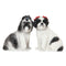 Ebros Darling Shih Tzu Couple With Ribbons Attractives Magnetic Salt Pepper Shakers