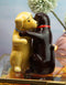 Ebros Colorful Ceramic Labradors Dog Couple Hugging Dancing Salt Pepper Shakers Set