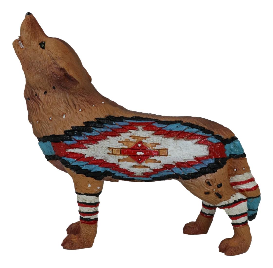 The Wolf Spirit Collection Totem Wolfpack Figurine Howling Wolf 6.25"L