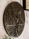 The Horned God & Goddess Elemental Celtic Knotwork Pentacle Wall Plaque Figure