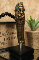 Ancient Egyptian King Pharaoh Tut Sarcophagus Novelty Beer Tap Handle Figurine