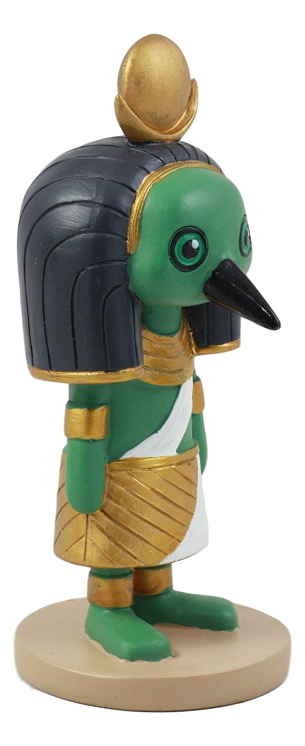 Ebros Egyptian God Of Technology And Wisdom Ibis Thoth Figurine 4"H Collectible