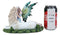 Beautiful Fae Goddess Fairy Princess With Rare Unicorn Friend Statue Magic Decor