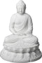 Ebros Contemplation Buddha Sakayamuni Meditate on Lotus 7" H Sculpture Buddhism Figurine