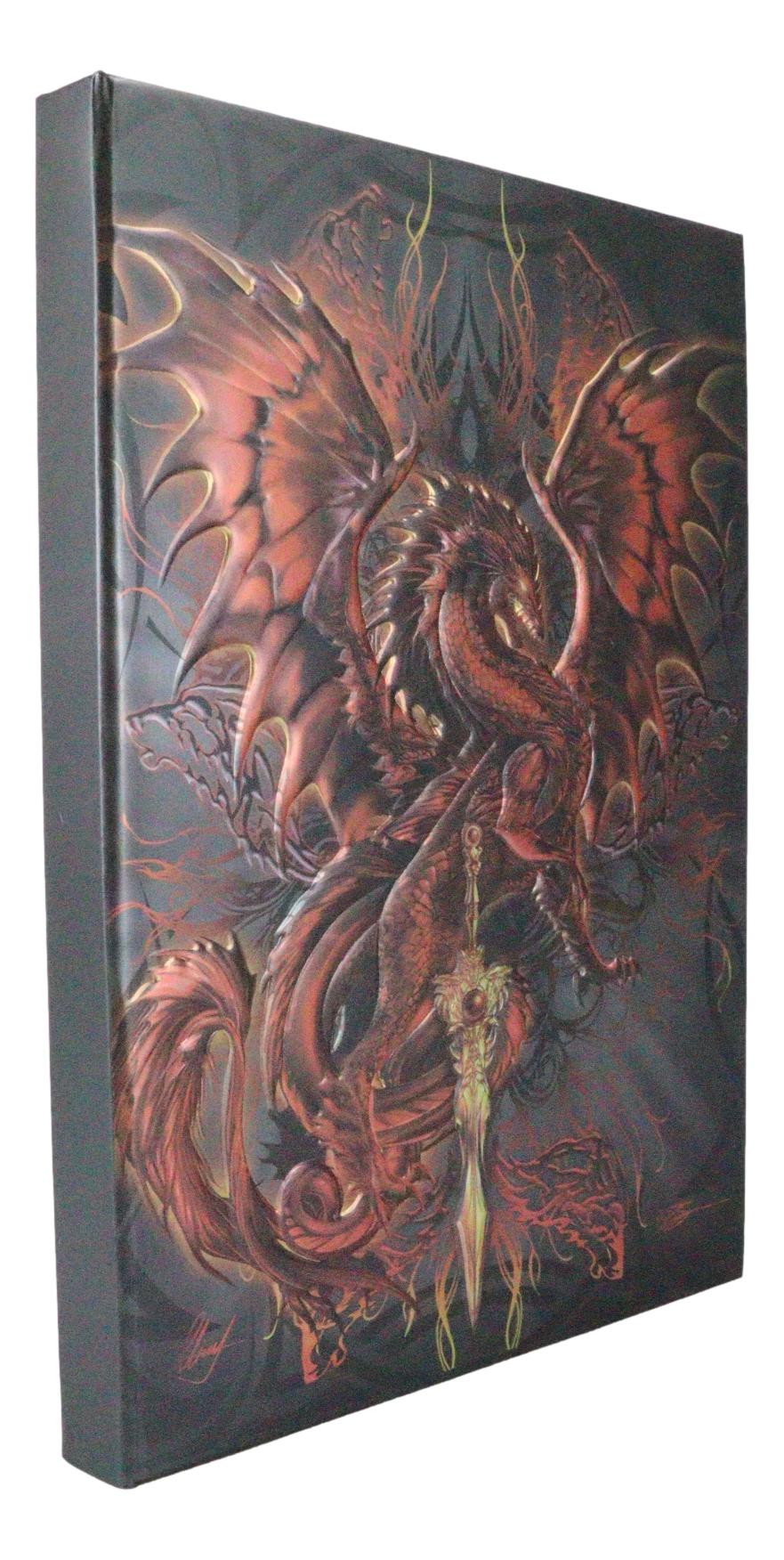Dragons Lair Fantasy Blood Blade Vampire Dragon Embossed Journal Diary Notebook
