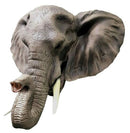 Large 19"L Sahara Elephant Wall Bust For Home Decor Wall Plaque Hanging Statue