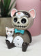Ebros Furrybones Ferris Figurine in Ferret Costume 3 Inch Tall Collectible