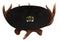 Ebros Large Rustic Woodlands Antlers Scene Deer Buck Doe and Fawn Family Wall Plaque 14"L